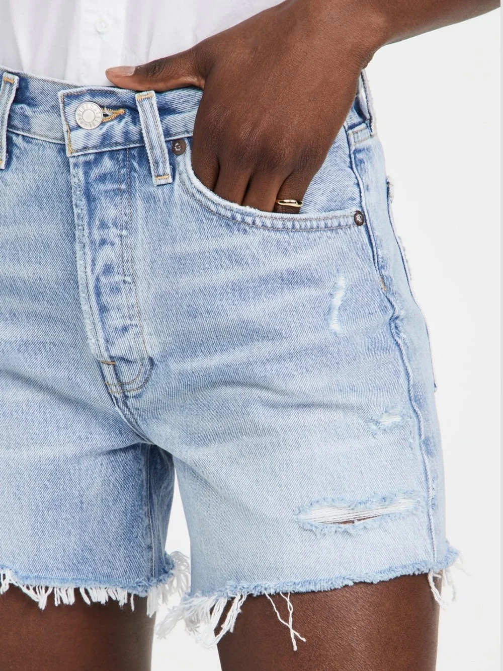 AGOLDE Parker Long Shorts in Swapmeet NWT